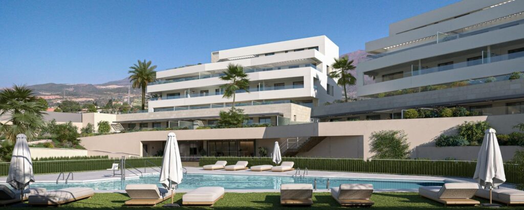 Luksusowe apartamenty z widokiem na morze w Esteponie – zaledwie 400 metrów od plaży