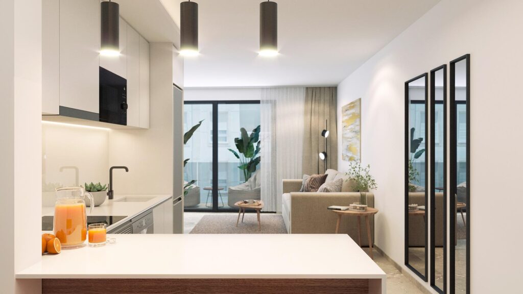 Nowoczesne apartamenty zaledwie 250 m od plaży Playa del Cura w Torrevieja
