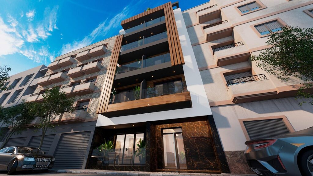 Nowoczesne apartamenty zaledwie 250 m od plaży Playa del Cura w Torrevieja