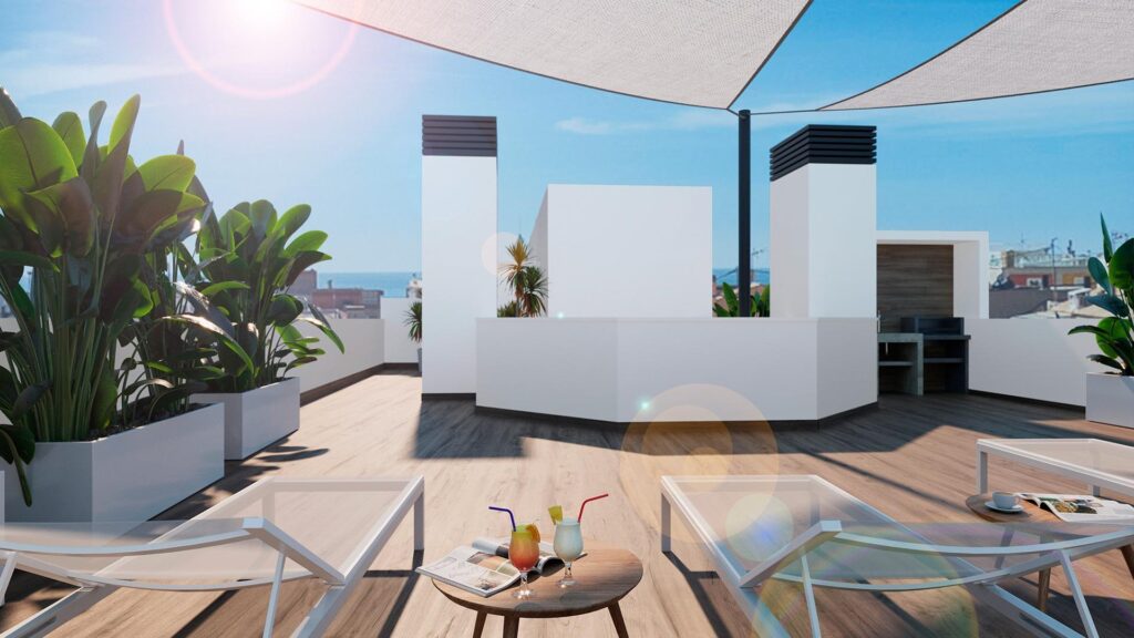 Nowoczesne apartamenty zaledwie 250 m od plaży Playa del Cura w Torrevieja