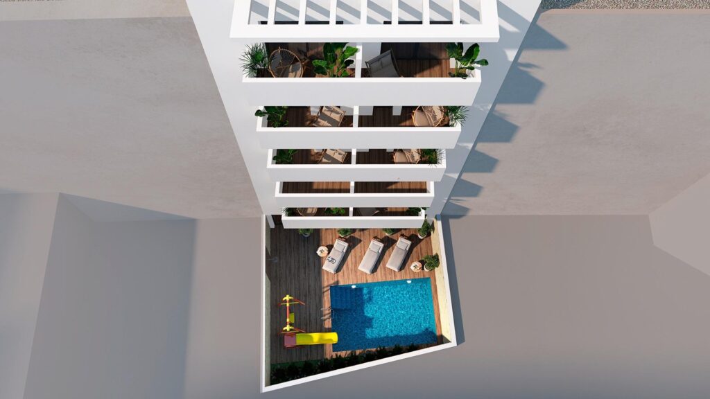 Nowoczesne apartamenty zaledwie 250 m od plaży Playa del Cura w Torrevieja