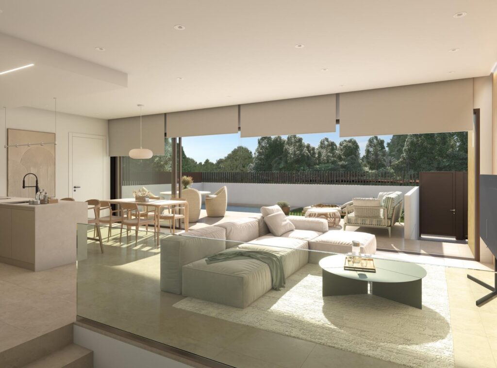 Nowe domy typu Corner Quad Villas z prywatnym basenem w Dolores, Alicante