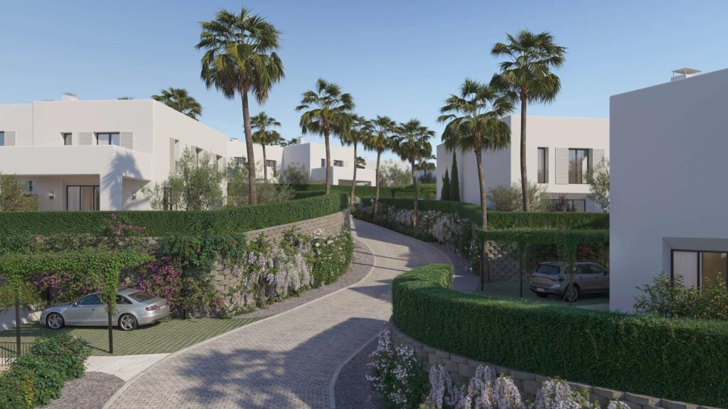 Nowe luksusowe wille w Sotogrande Alto z prywatnym ogrodem i basenem
