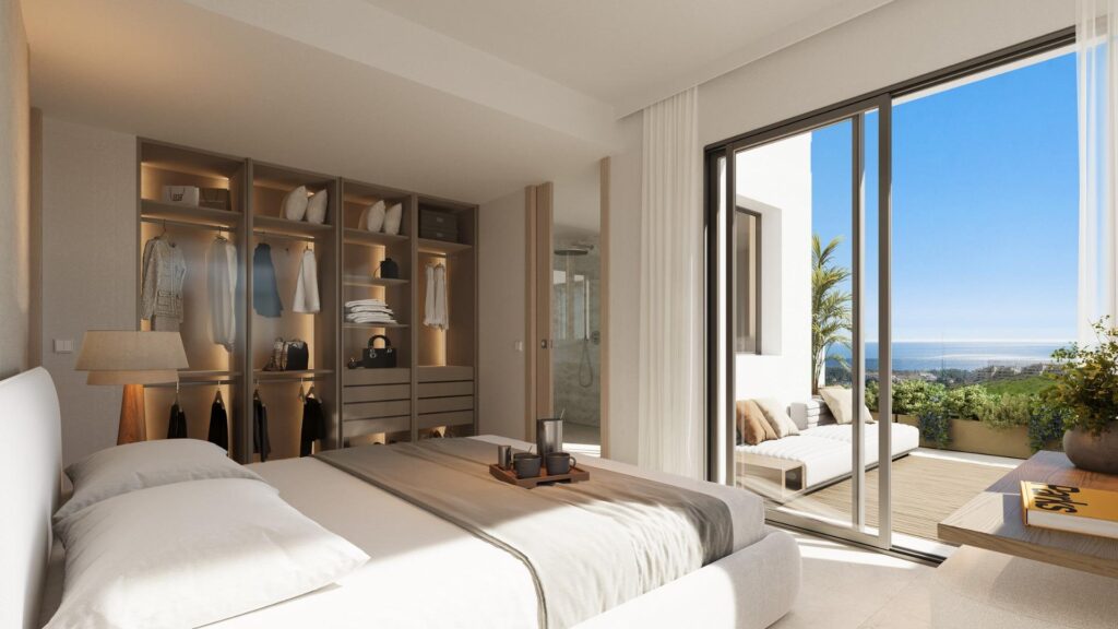 Nowe apartamenty z widokiem na morze w Las Lagunas de Mijas