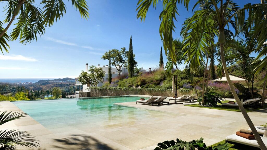 Nowe apartamenty z widokiem na morze w Las Lagunas de Mijas