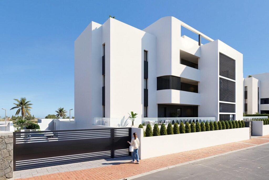 Nowe apartamenty i wille z widokiem na pole golfowe w La Serena Golf w Los Alcazares