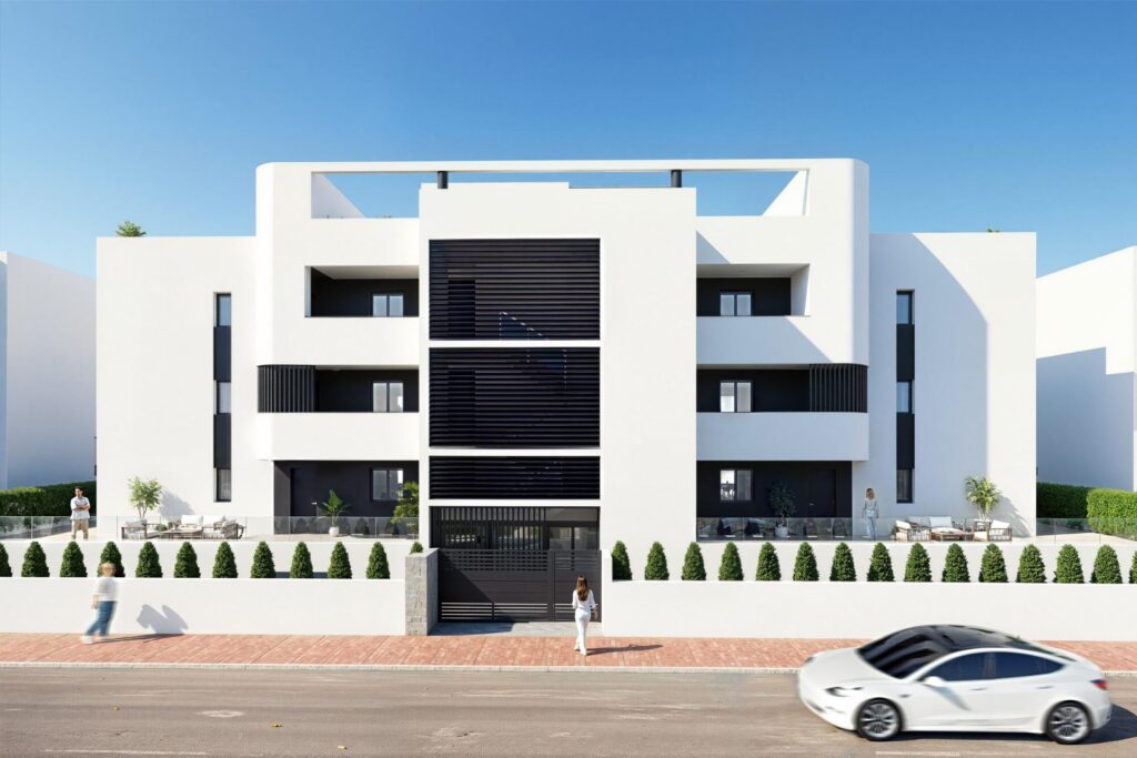 Nowe apartamenty i wille z widokiem na pole golfowe w La Serena Golf w Los Alcazares