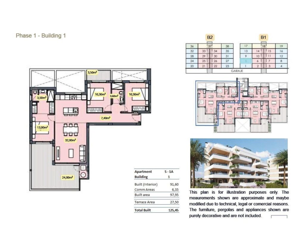 Luksusowe, nowo wybudowane apartamenty na sprzedaż w ośrodku Santa Rosalia Lake and Life Resort w Murcji