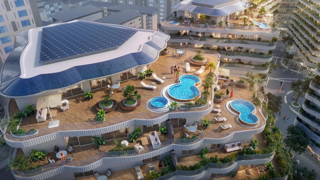 Luksusowe, nowo wybudowane apartamenty w centrum Gibraltaru z widokiem na marinę i Skałę