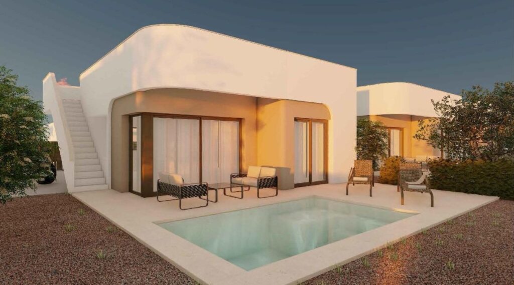 Ekskluzywne wille z prywatnym basenem w Hacienda del Álamo Golf Resort, Costa Cálida