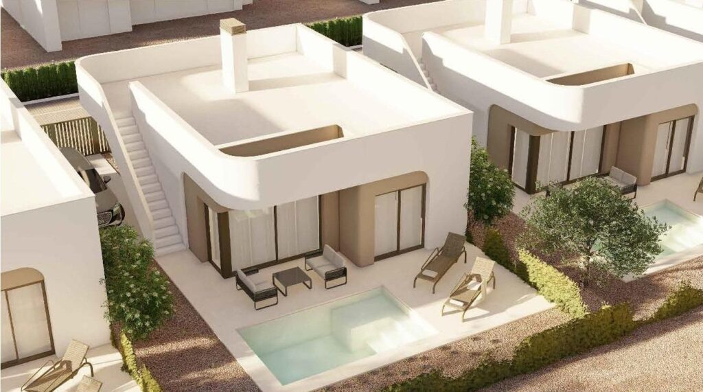 Ekskluzywne wille z prywatnym basenem w Hacienda del Álamo Golf Resort, Costa Cálida