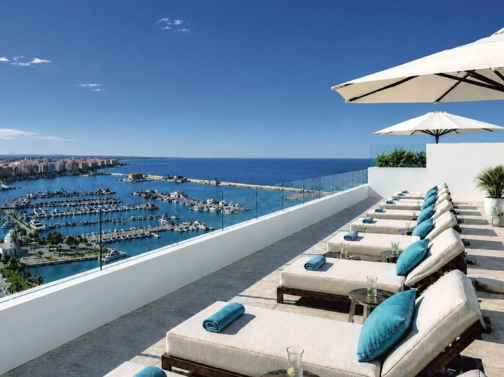 Luksusowe apartamenty w nowym budynku w pobliżu mariny w Torrevieja i plaży Playa del Cura