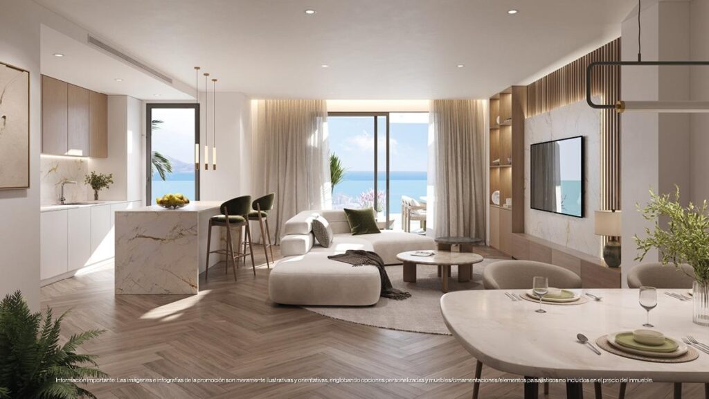 Luksusowe, nowo wybudowane apartamenty w pobliżu plaży La Carihuela w Torremolinos