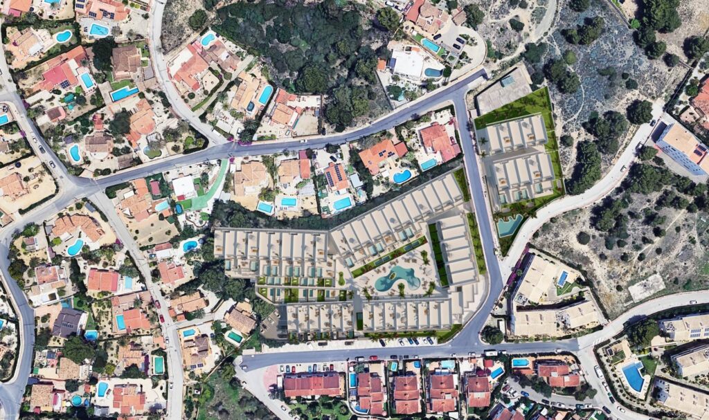 Nowe apartamenty z otwartymi widokami w Alfaz del Pi