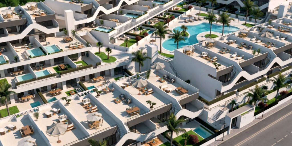 Nowe apartamenty z otwartymi widokami w Alfaz del Pi