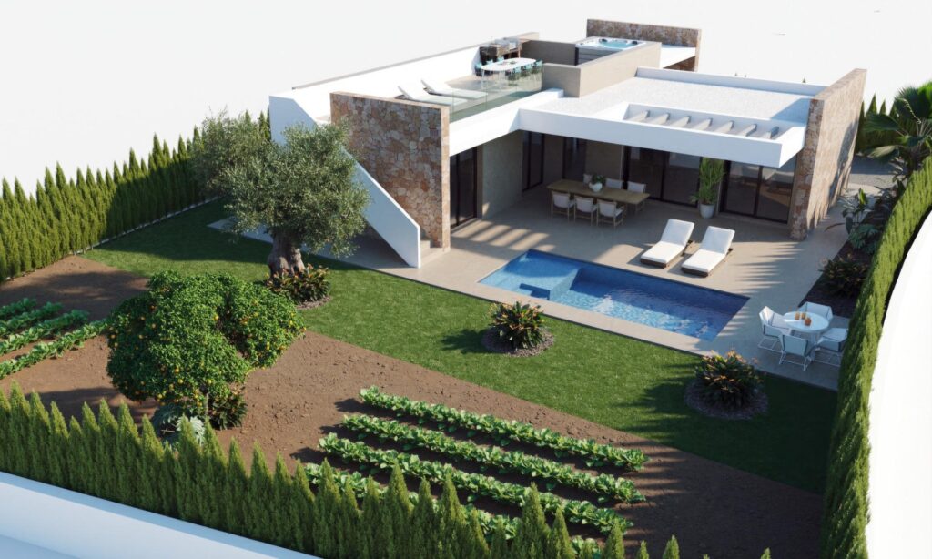 Nowe wille w Hacienda del Álamo Golf Resort, Murcja