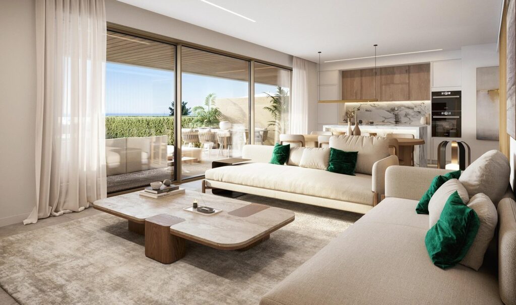 Nowe luksusowe apartamenty w El Campanario-Estepona w pobliżu pola golfowego i plaży