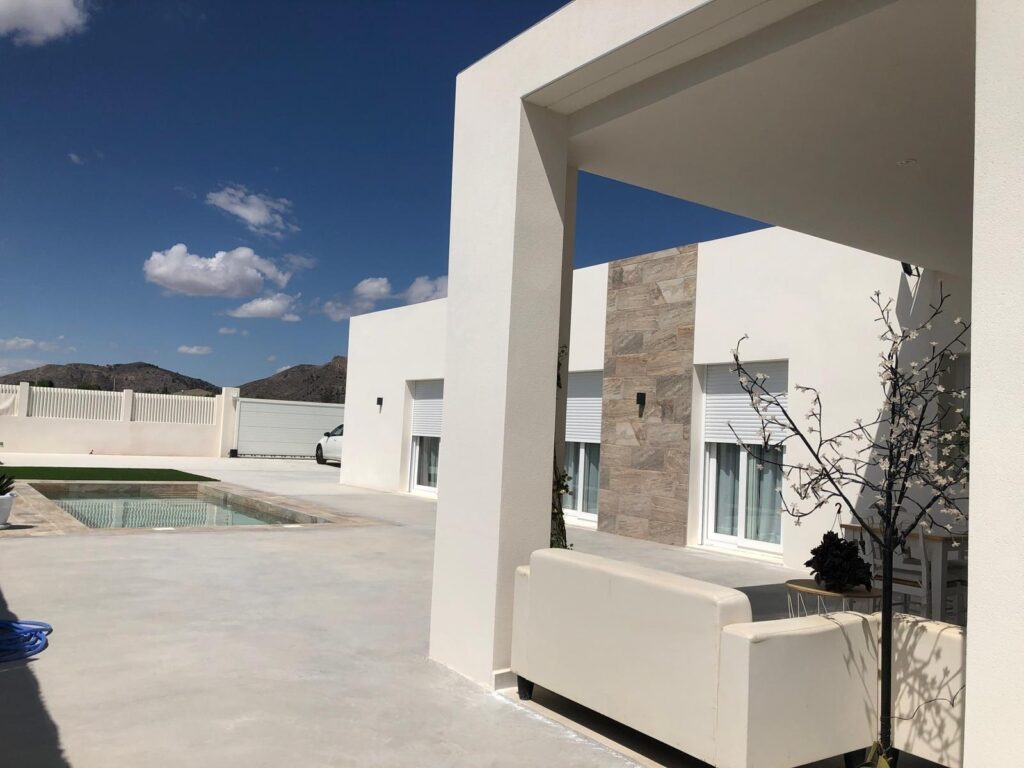 Nowe wille budowane na zamówienie w Aspe, Alicante
