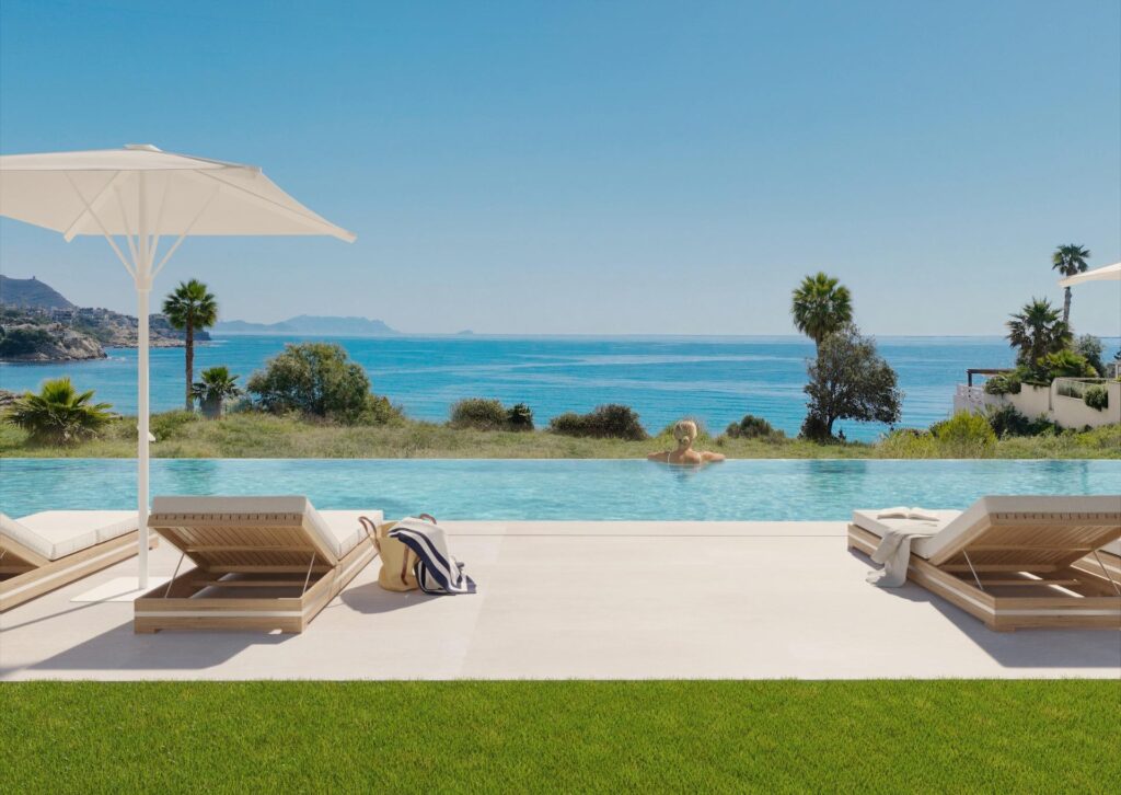 Ekskluzywne domy w pierwszej linii plaży w El Campello na Costa Blanca