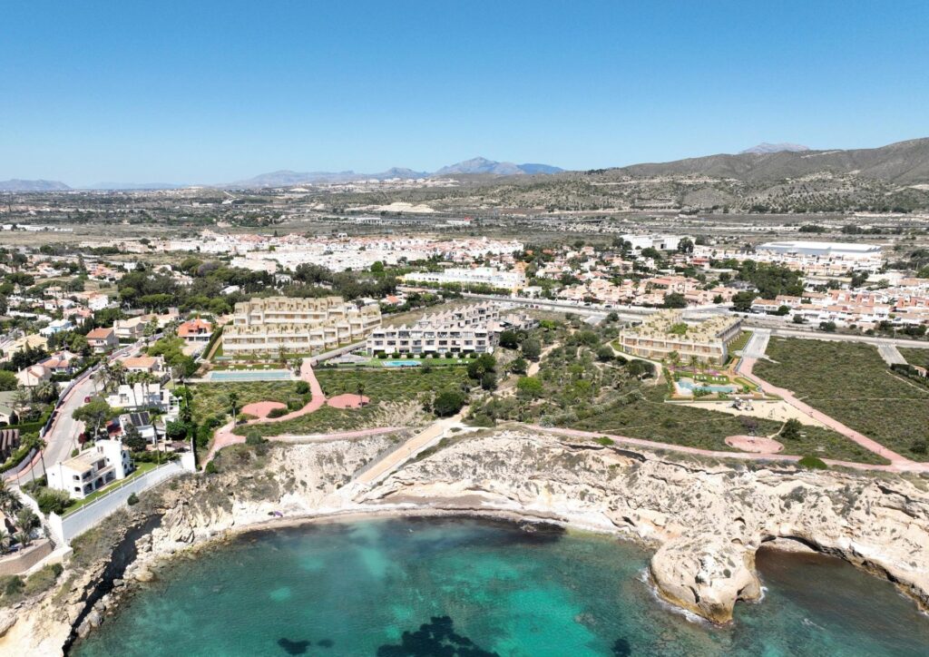 Ekskluzywne domy w pierwszej linii plaży w El Campello na Costa Blanca