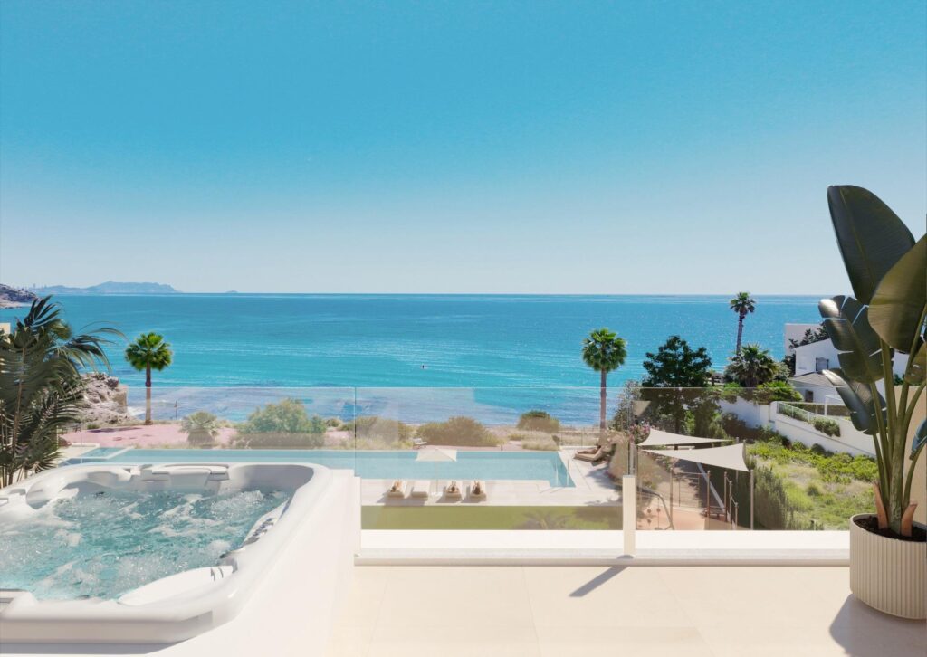 Ekskluzywne domy w pierwszej linii plaży w El Campello na Costa Blanca