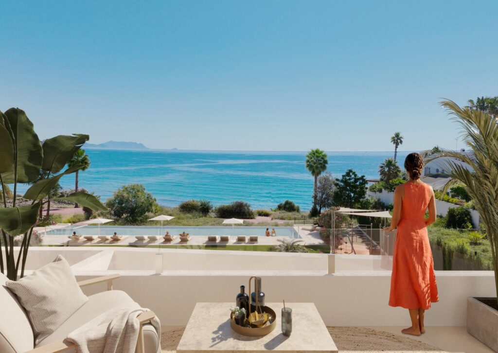 Ekskluzywne domy w pierwszej linii plaży w El Campello na Costa Blanca