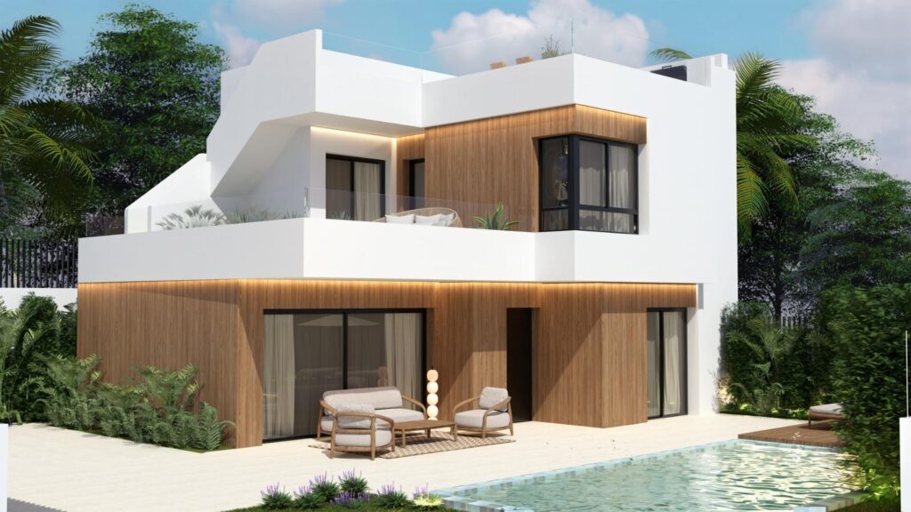 Nowe wille z prywatnym basenem w Vistabella Golf, Orihuela