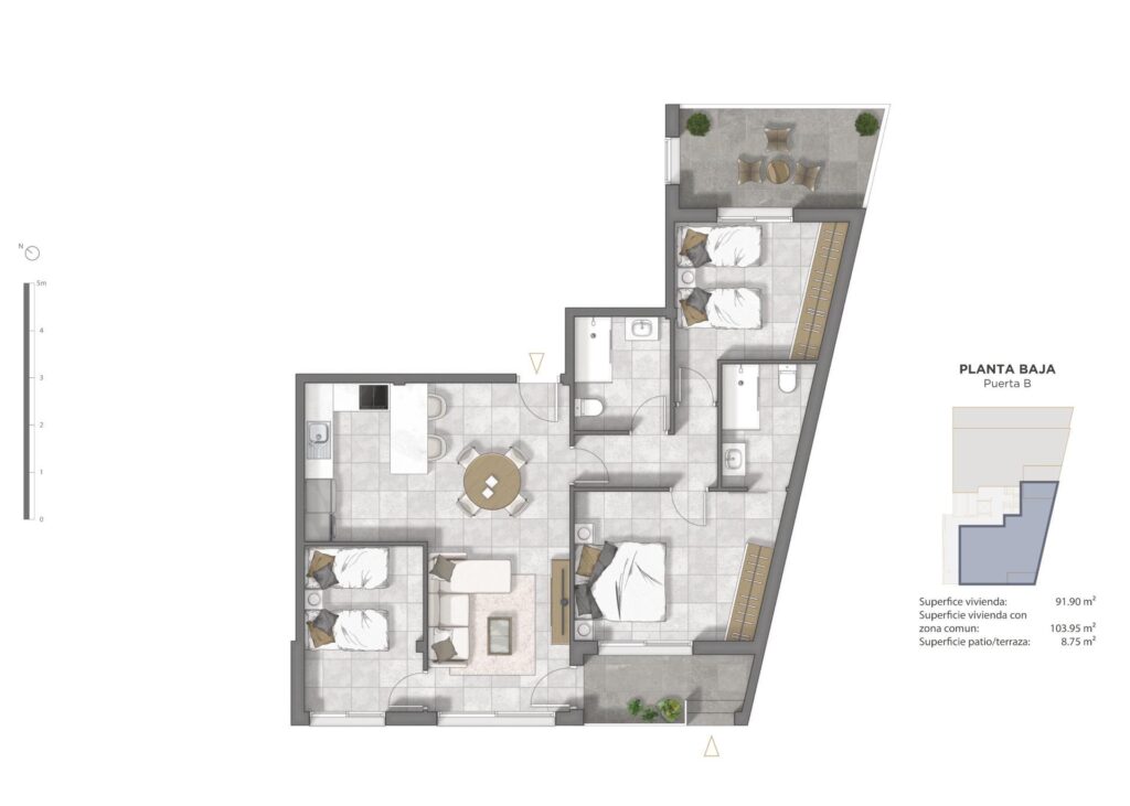 Nowe apartamenty w centrum Guardamar del Segura, Costa Blanca