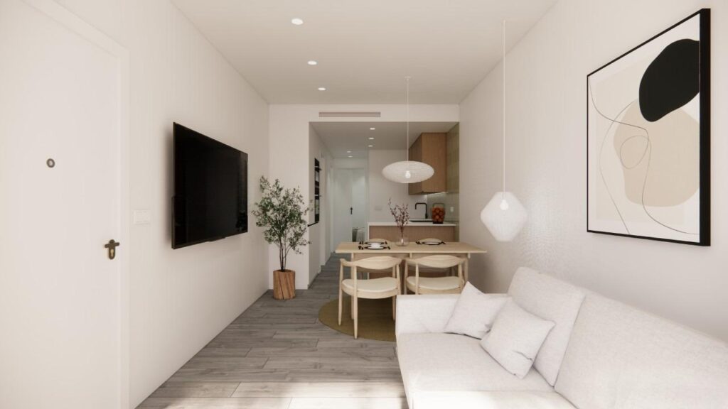 Nowe apartamenty w stylu śródziemnomorskim, zaledwie 100 m od plaży w Torre de la Horadada
