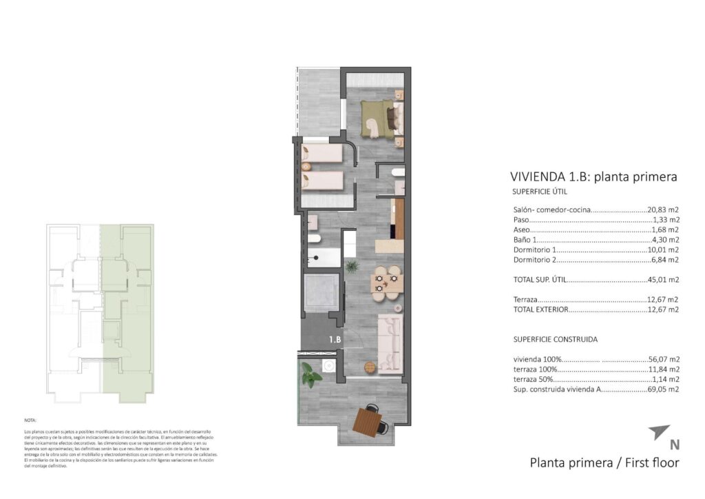 Nowe apartamenty w stylu śródziemnomorskim, zaledwie 100 m od plaży w Torre de la Horadada