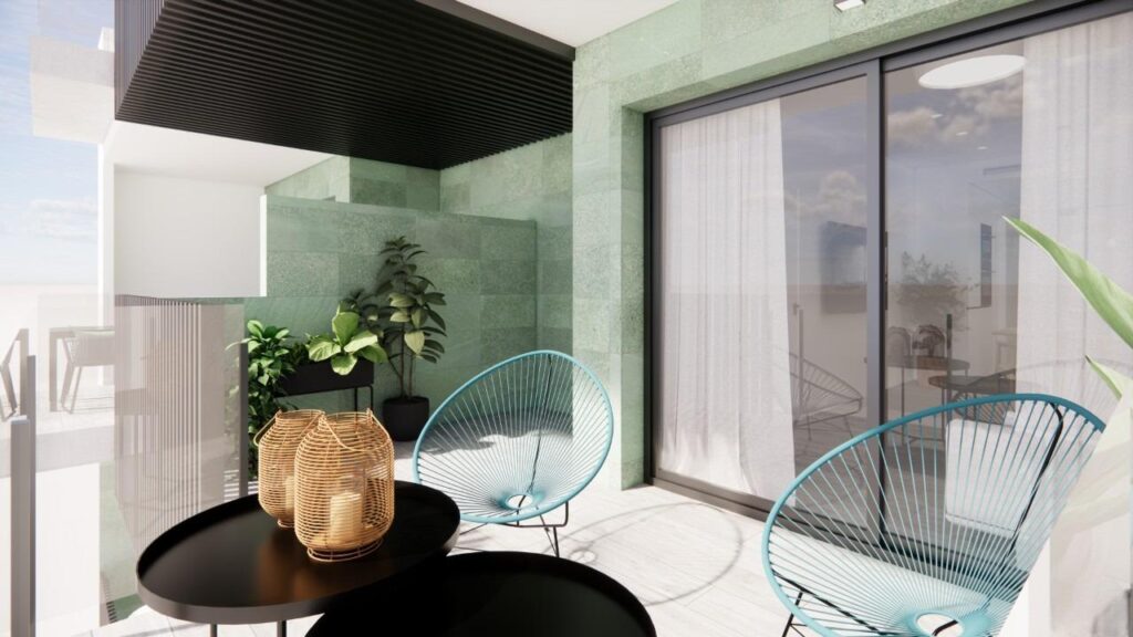 Nowe apartamenty w stylu śródziemnomorskim, zaledwie 100 m od plaży w Torre de la Horadada
