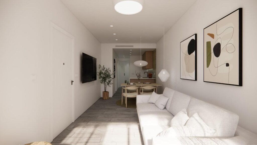 Nowe apartamenty w stylu śródziemnomorskim, zaledwie 100 m od plaży w Torre de la Horadada