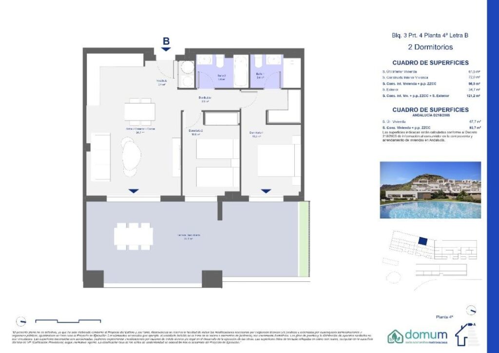 Nowo wybudowane apartamenty z widokiem na morze i pole golfowe w Pulpí w prowincji Almería