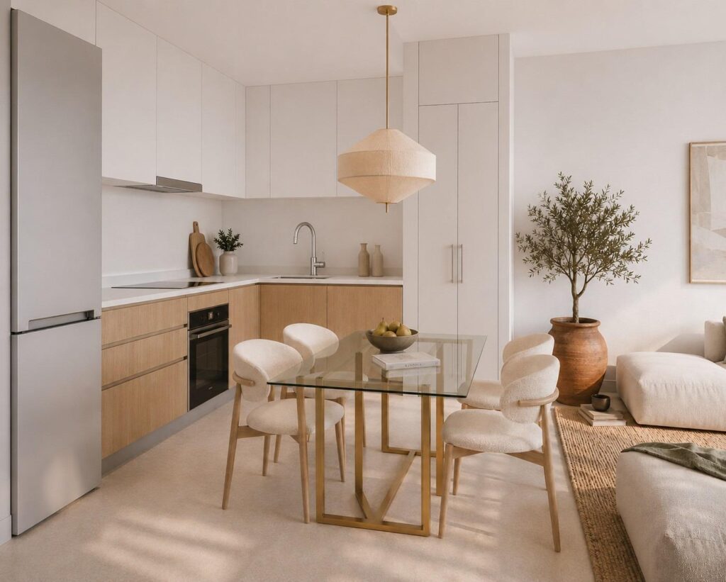Nowo wybudowane apartamenty z widokiem na morze i pole golfowe w Pulpí w prowincji Almería