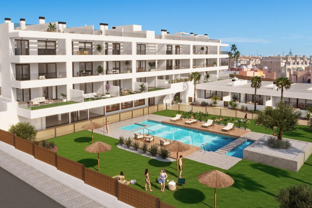 Nowe apartamenty z licencją turystyczną, 300 m od plaży w Torrevieja