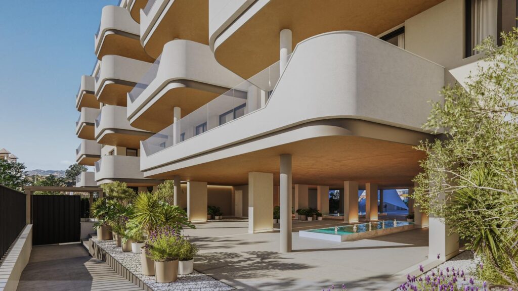 Nowe mieszkania w odległości 500 metrów od plaży w Torre del Mar na Costa del Sol
