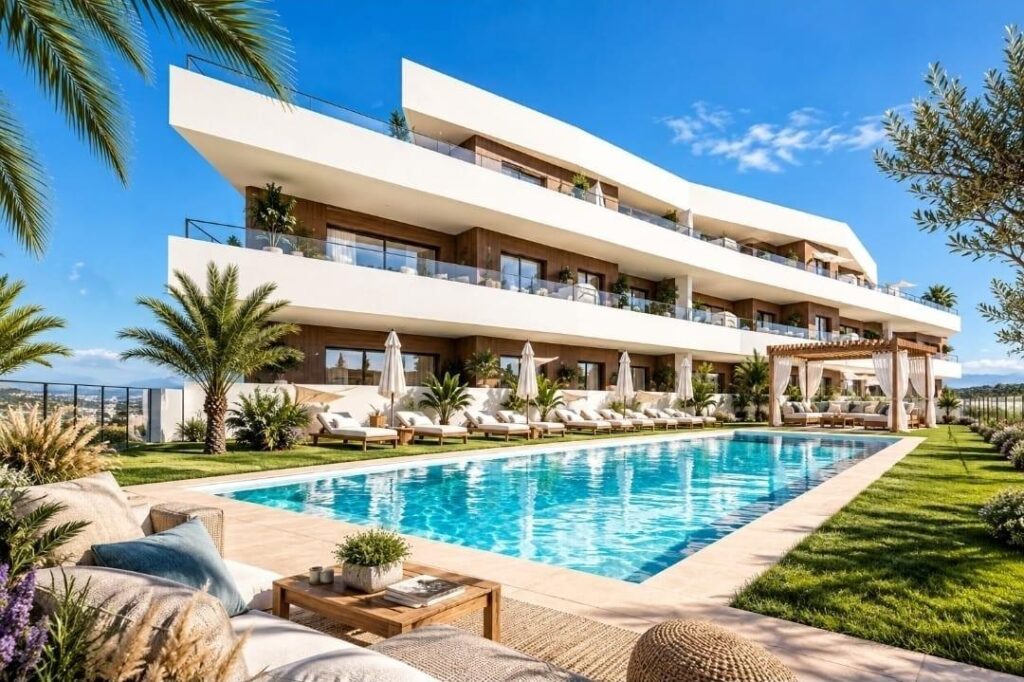 Nowe apartamenty z basenem i siłownią w Formentera del Segura na Costa Blanca