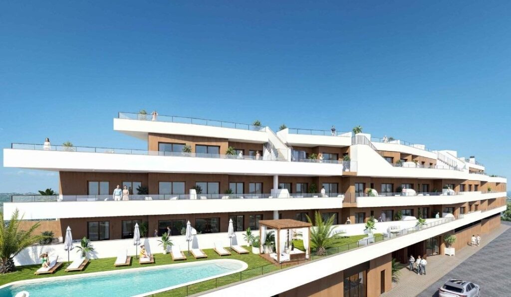 Nowe apartamenty z basenem i siłownią w Formentera del Segura na Costa Blanca