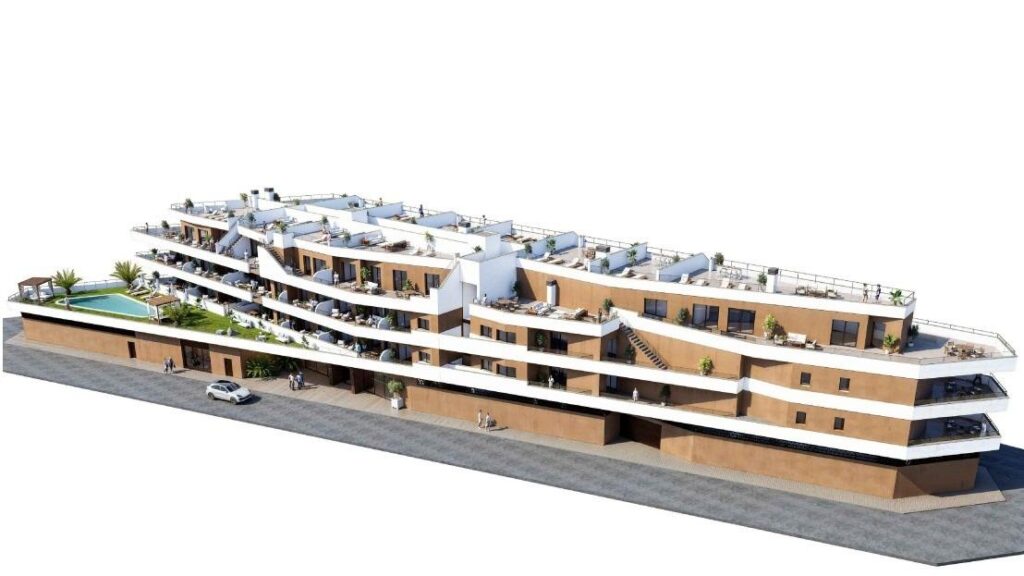 Nowe apartamenty z basenem i siłownią w Formentera del Segura na Costa Blanca