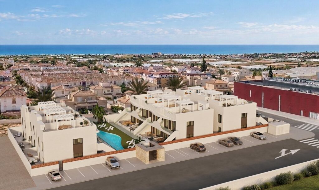 Nowo wybudowane bungalowy w Pilar de la Horadada, południowa Costa Blanca