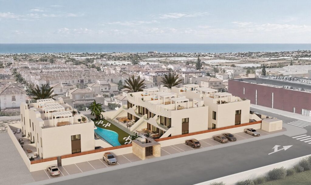 Nowo wybudowane bungalowy w Pilar de la Horadada, południowa Costa Blanca
