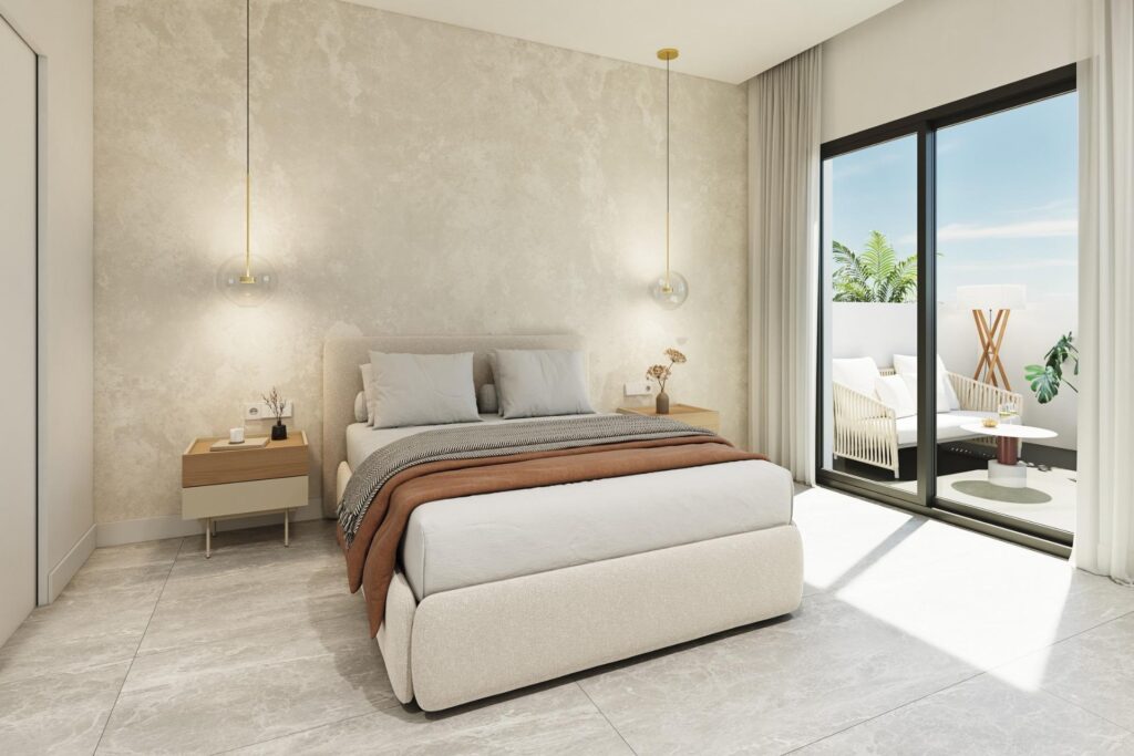 Nowo wybudowane bungalowy w Pilar de la Horadada, południowa Costa Blanca