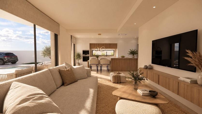 Nowe wille z prywatnym basenem i solarium w San Luis, Torrevieja