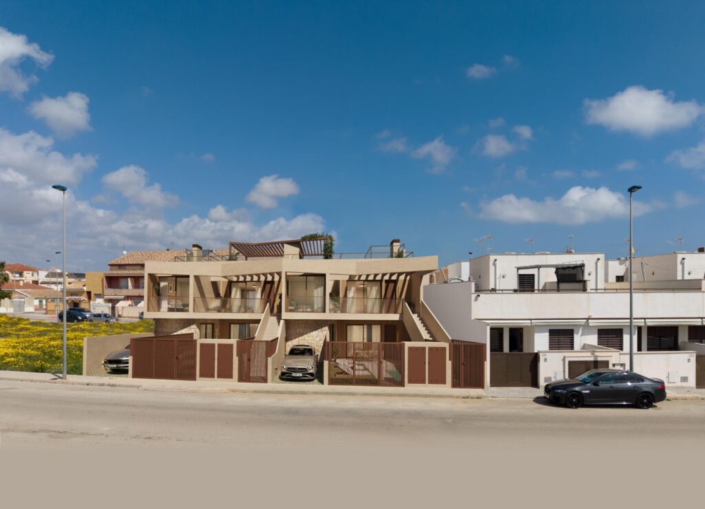 Butikowe, nowo wybudowane bungalowy z prywatnymi basenami w San Pedro del Pinatar