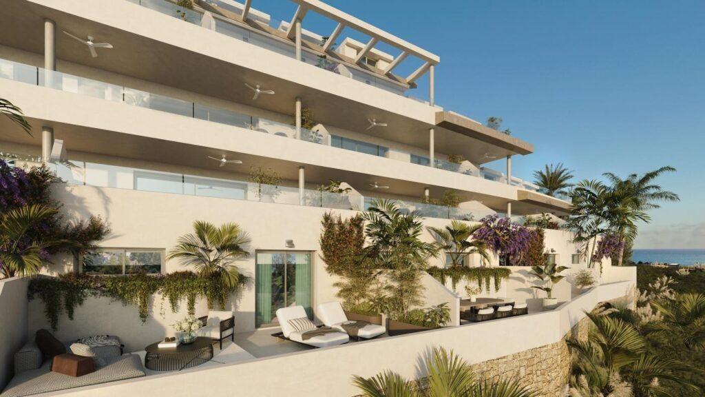 Ekskluzywne apartamenty butikowe z widokiem na morze w Torrequebrada, Benalmádena