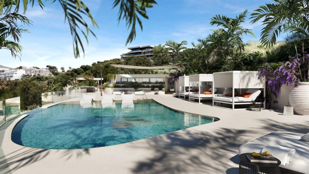 Ekskluzywne apartamenty butikowe z widokiem na morze w Torrequebrada, Benalmádena