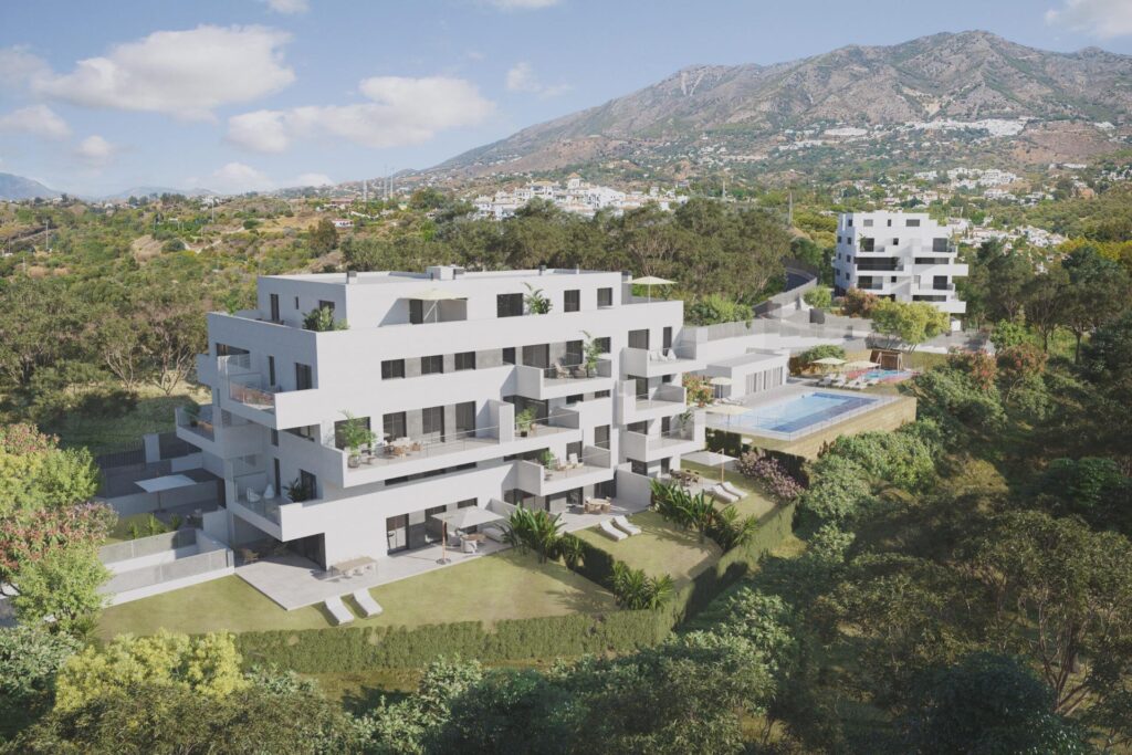 Nowe mieszkania z przestronnymi tarasami w Mijas Costa na Costa del Sol